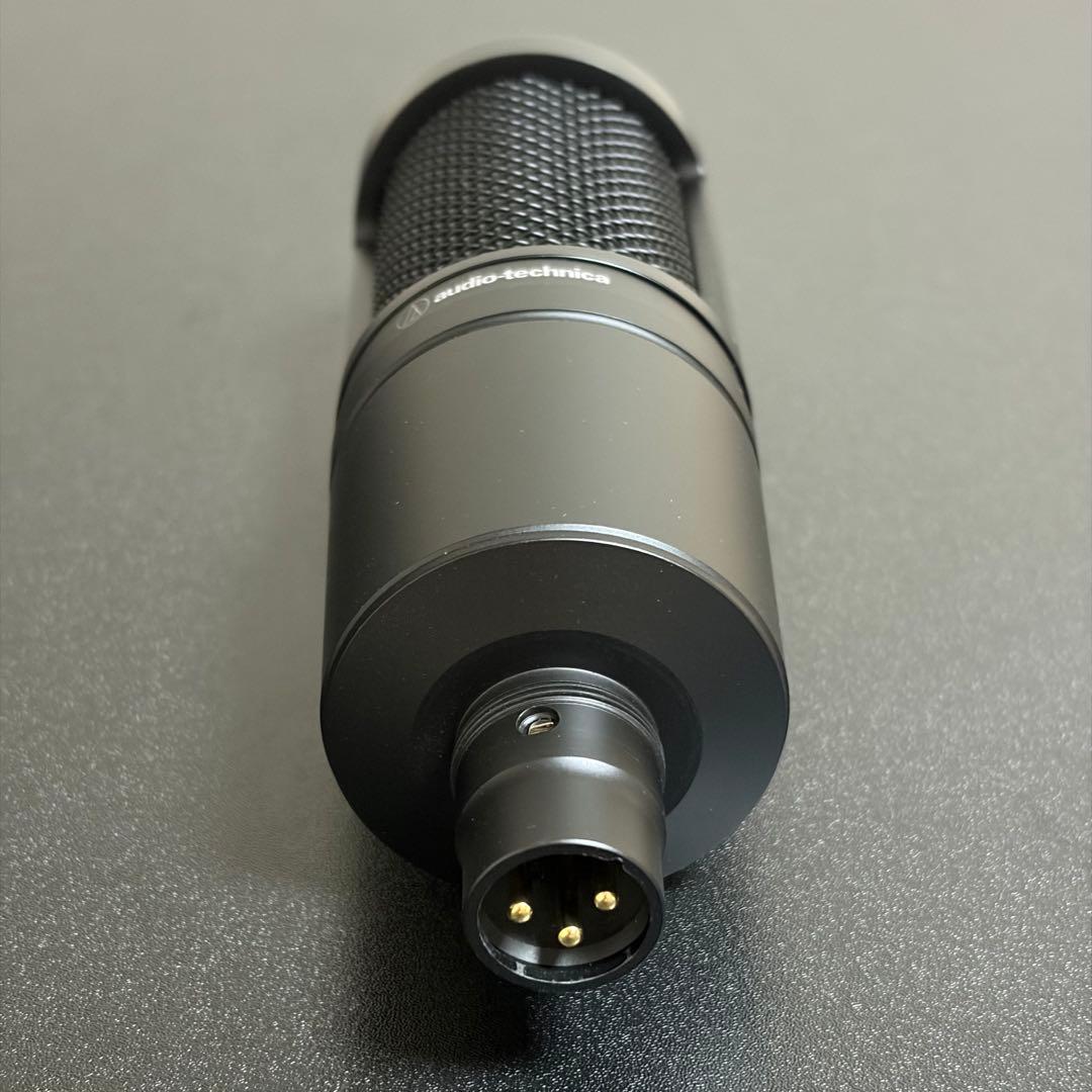 audio-technica｜AT2020｜コンデンサー・マイクロホン｜ブラック
