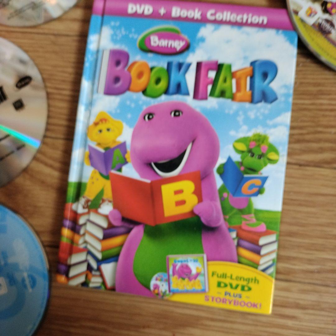 バーニー　barney 英語学習　dvd 絵本セット