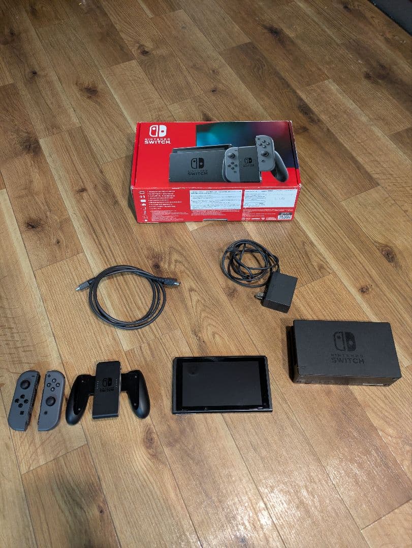 Nintendo Switch グレー 本体 付属品一式