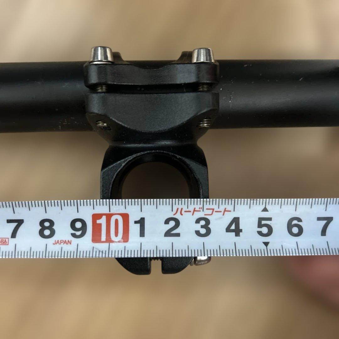 Z型 ブラックハンドルバー 28.6mm のハンドル25mm