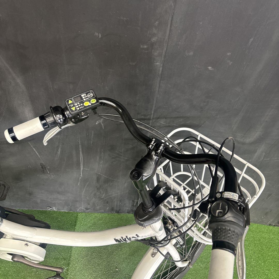 電動自転車 BS bikke2 ホワイト 3人乗り対応　6