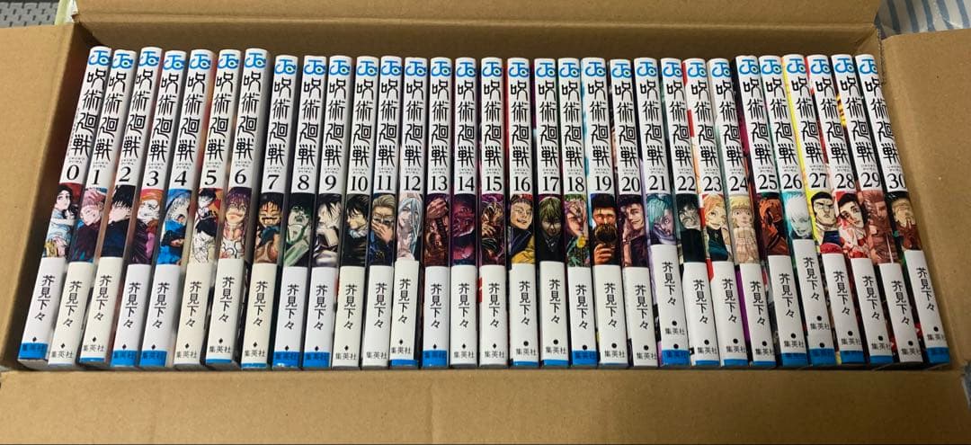 呪術廻戦 全巻 (0-30巻) ファンブック、モジュロ1巻セット