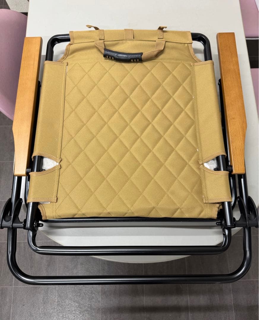 WAQ リクライニングローチェア　タン【美品】