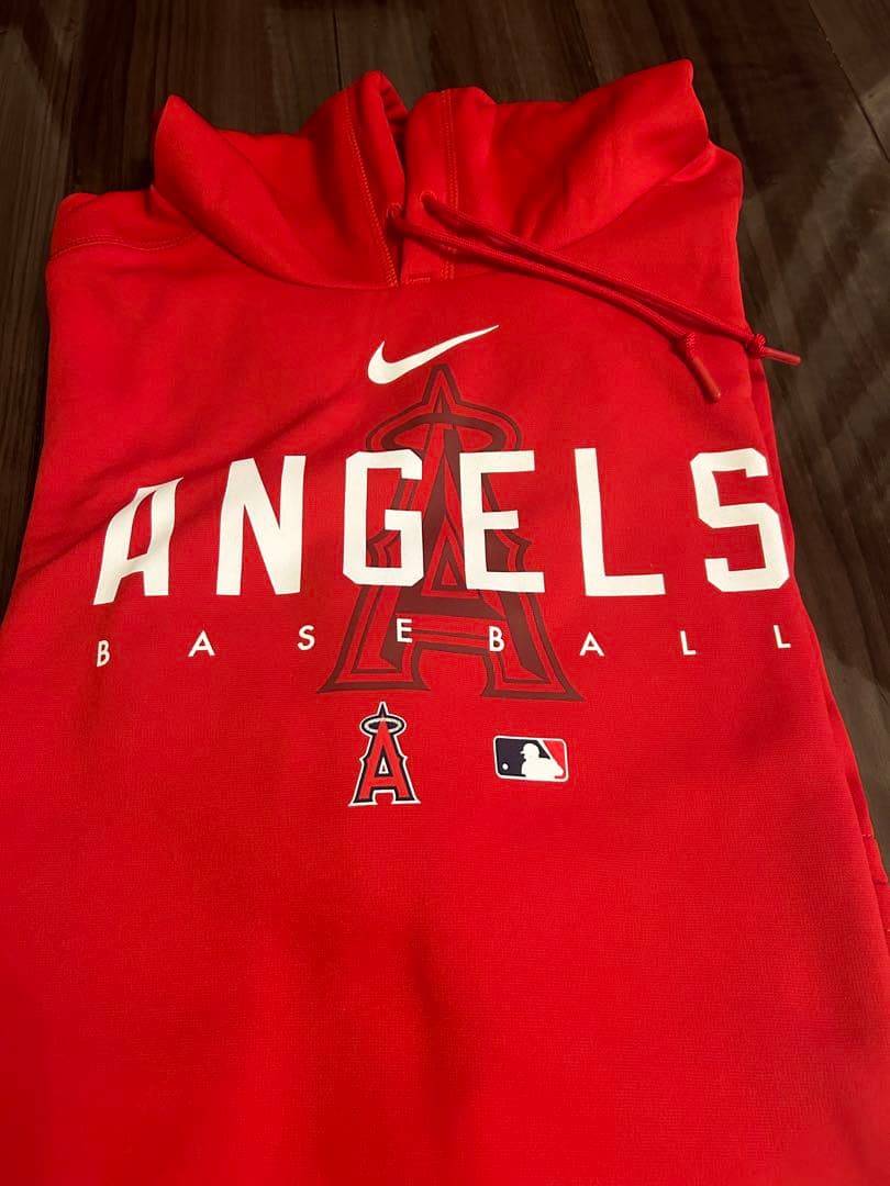 MLB NIKE 2023 ロサンゼルスエンゼルス　公式パーカー　L 大谷翔平