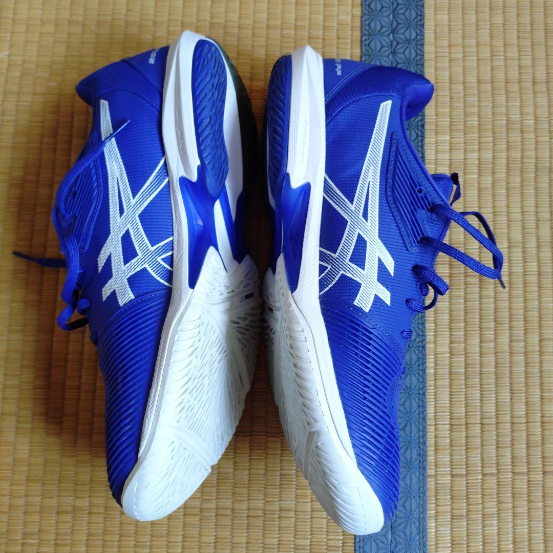 アシックス SOLUTION SPEED FF3 29cm 青 テニスシューズ