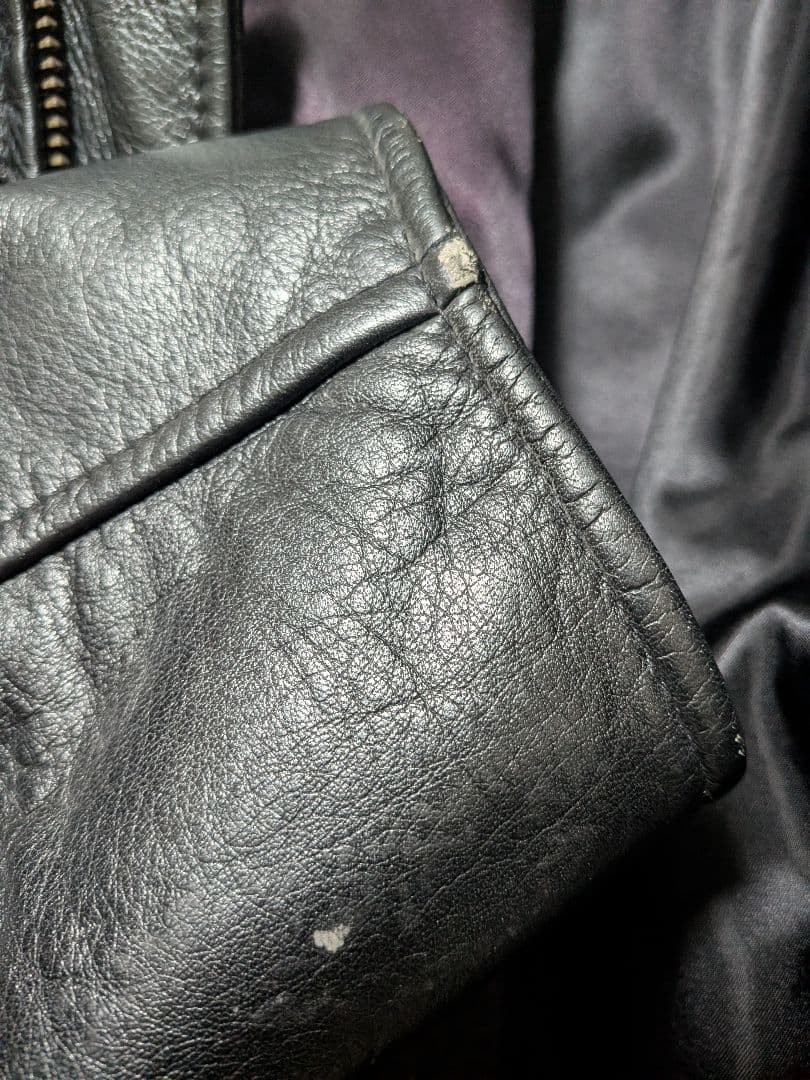 【モーガン蔵人】最終値下げ 90s leather bomber jacket
