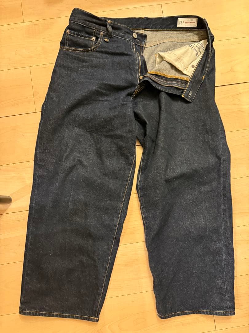 GAP スーパーバギーデニムジーンズ 31/30