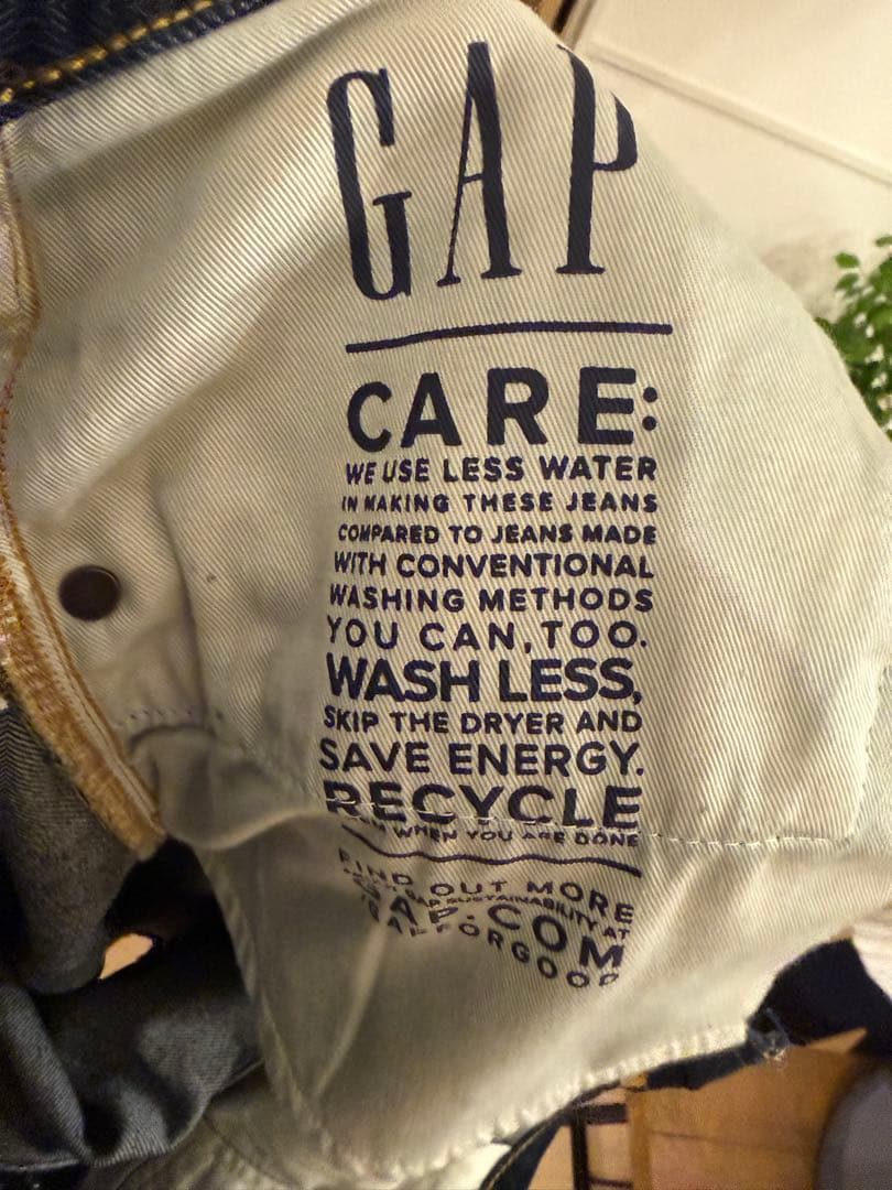 GAP スーパーバギーデニムジーンズ 31/30