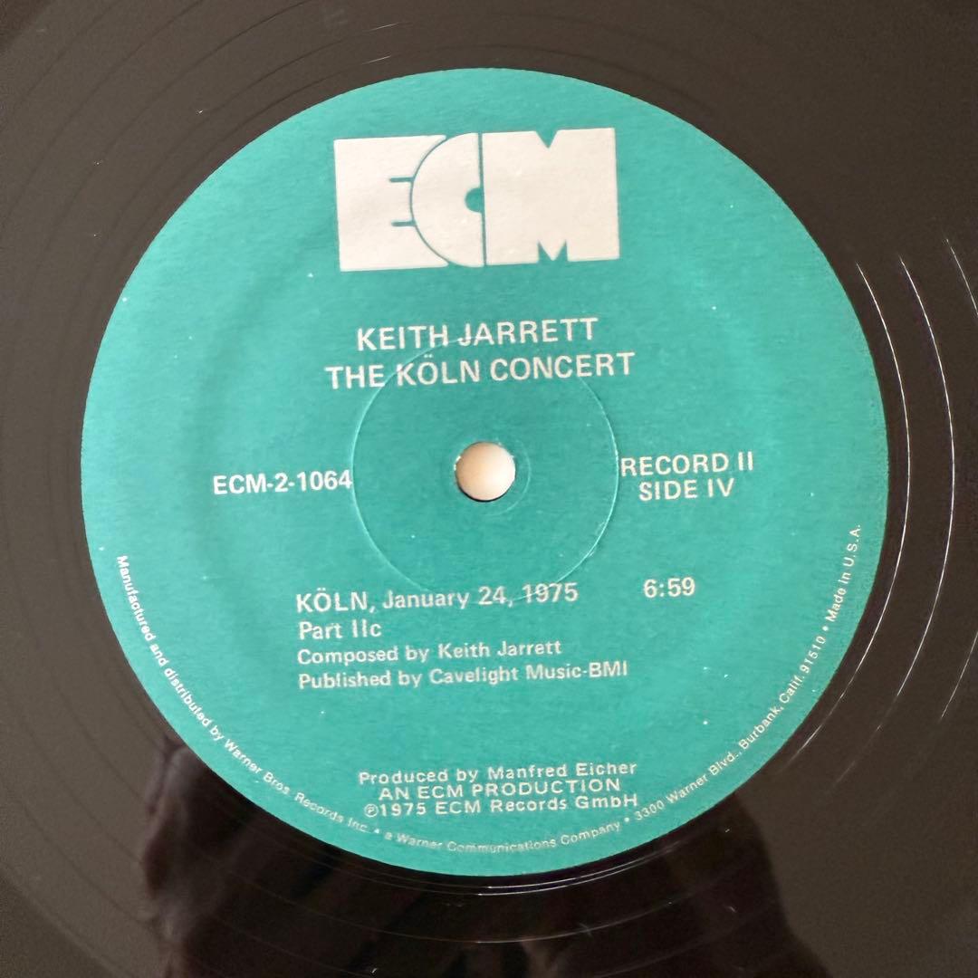 【LP】KEITH JARRETT / THE KÖLN CONCERT