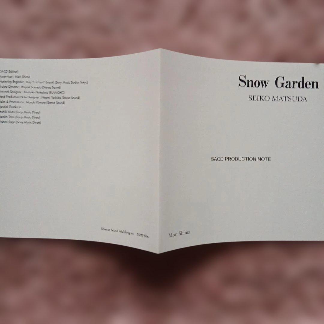 新品同様品 Stereo Sound / 松田聖子  Garden