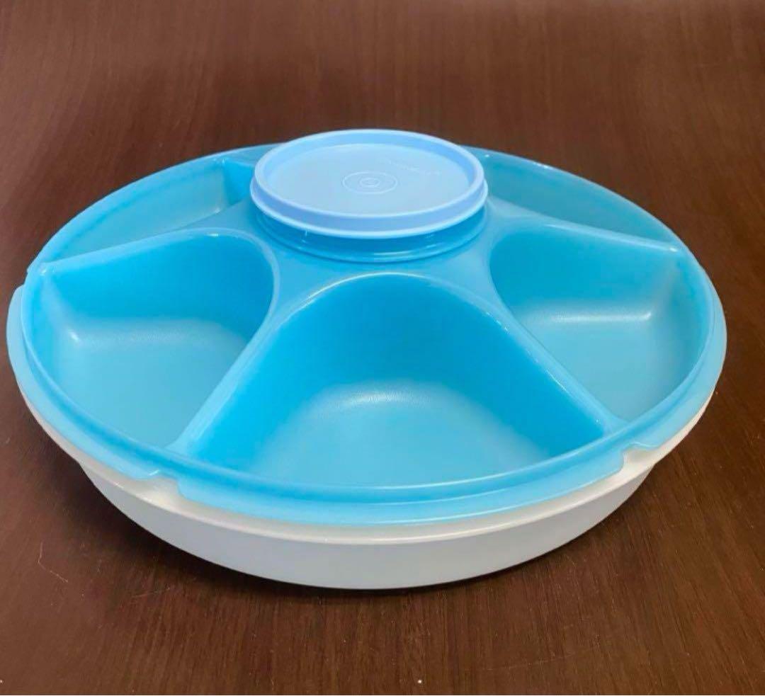 新品　タッパーウェア　サービングセンター　パーティー　お皿