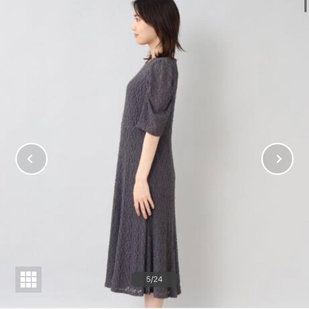 【新品】2023年アンタイトル 定価3.5万　ワンピース　S入園式　グレー