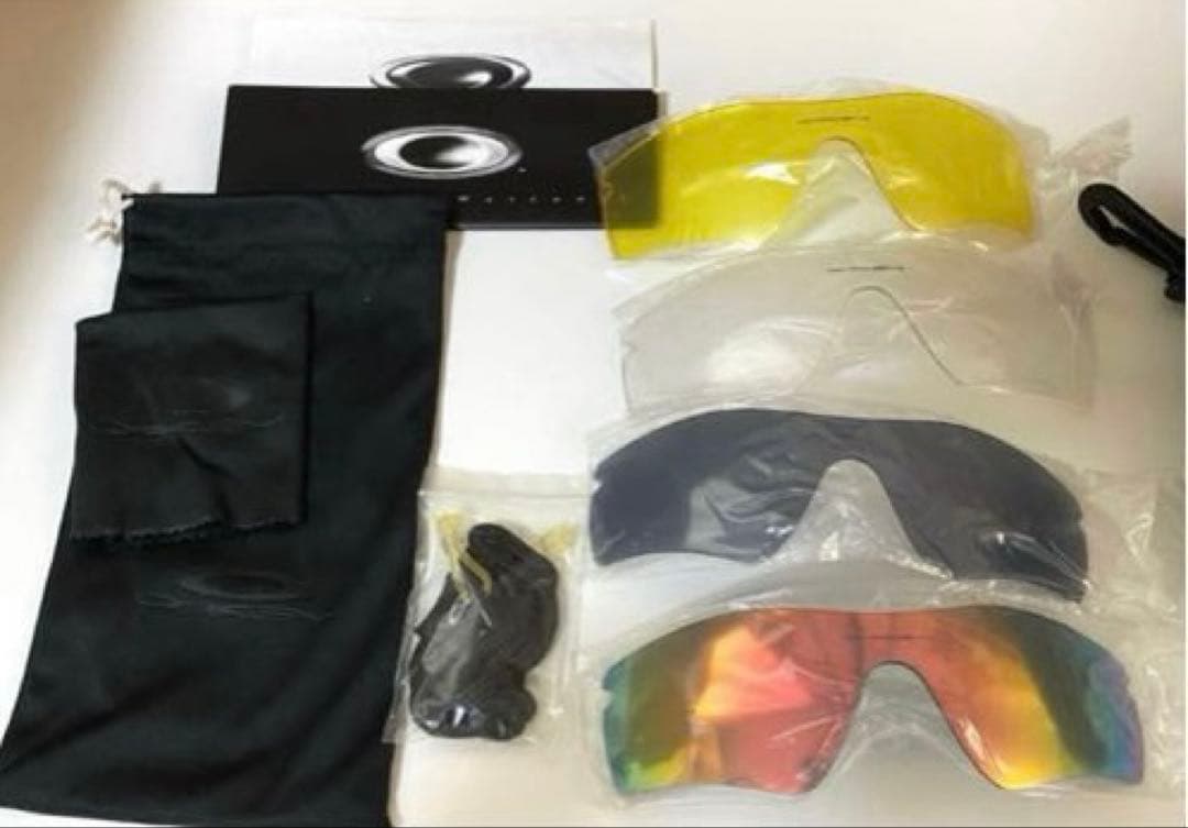 【付属品多数】OAKLEY サングラス Radar ブラック 替えレンズセット
