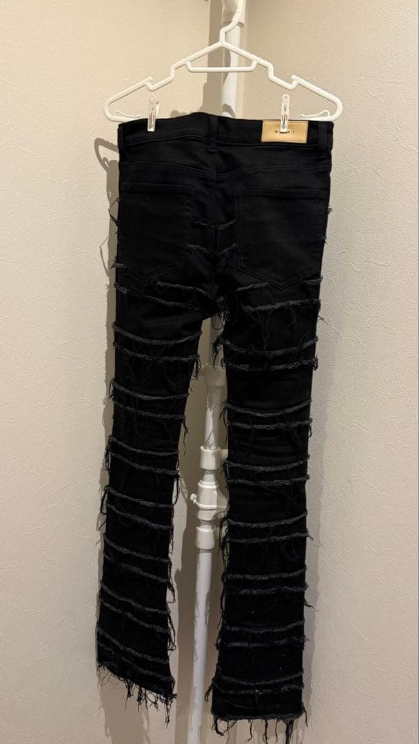 mnmlフレアデニム モデル : X597 Size 30 【希少モデル】