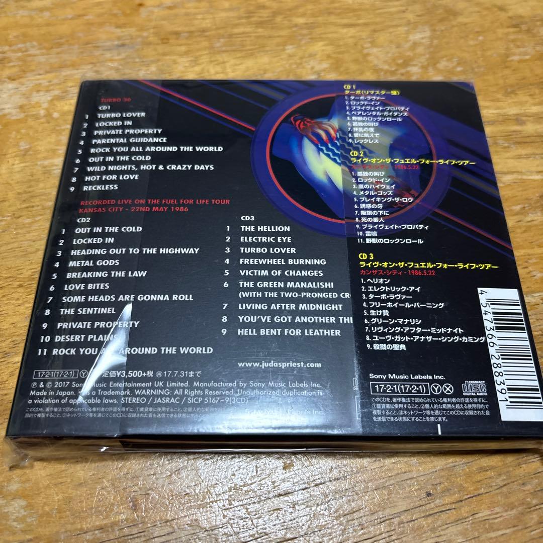 ジューダスプリースト　ターボ　リマスター　limited