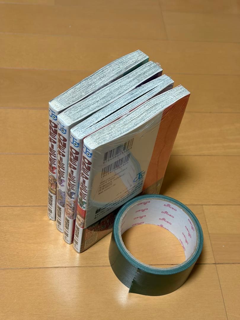 ワンピース　102〜105巻　初版　シュリンク付き