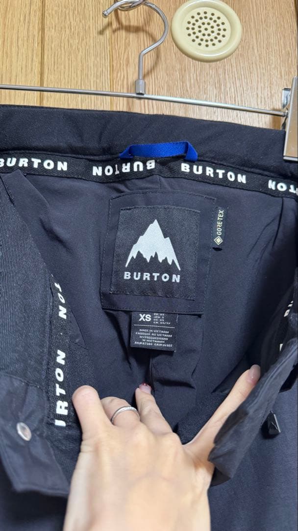 BURTON ブラック スノーボードパンツ　GORE-TEX 24-25 XS