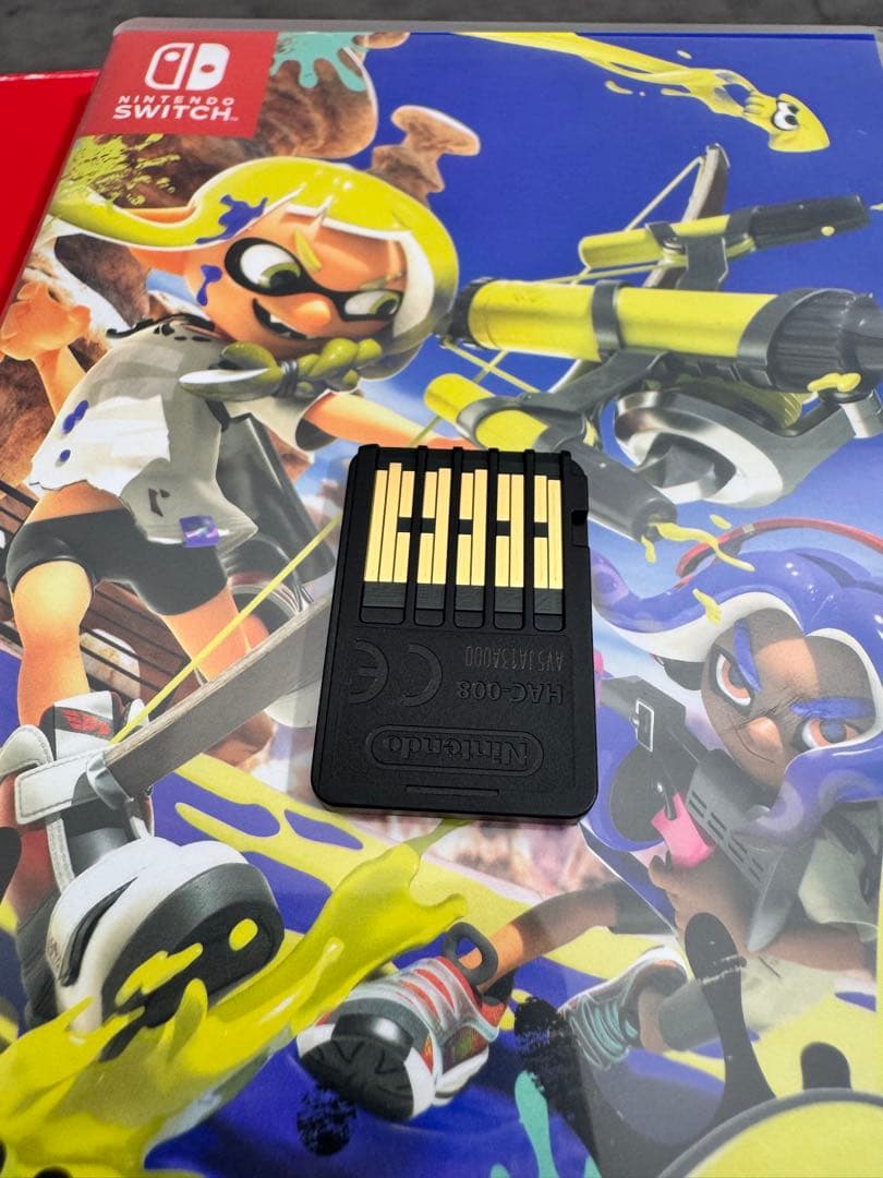 美品完品Nintendo Switch 青/赤 + Splatoon 3