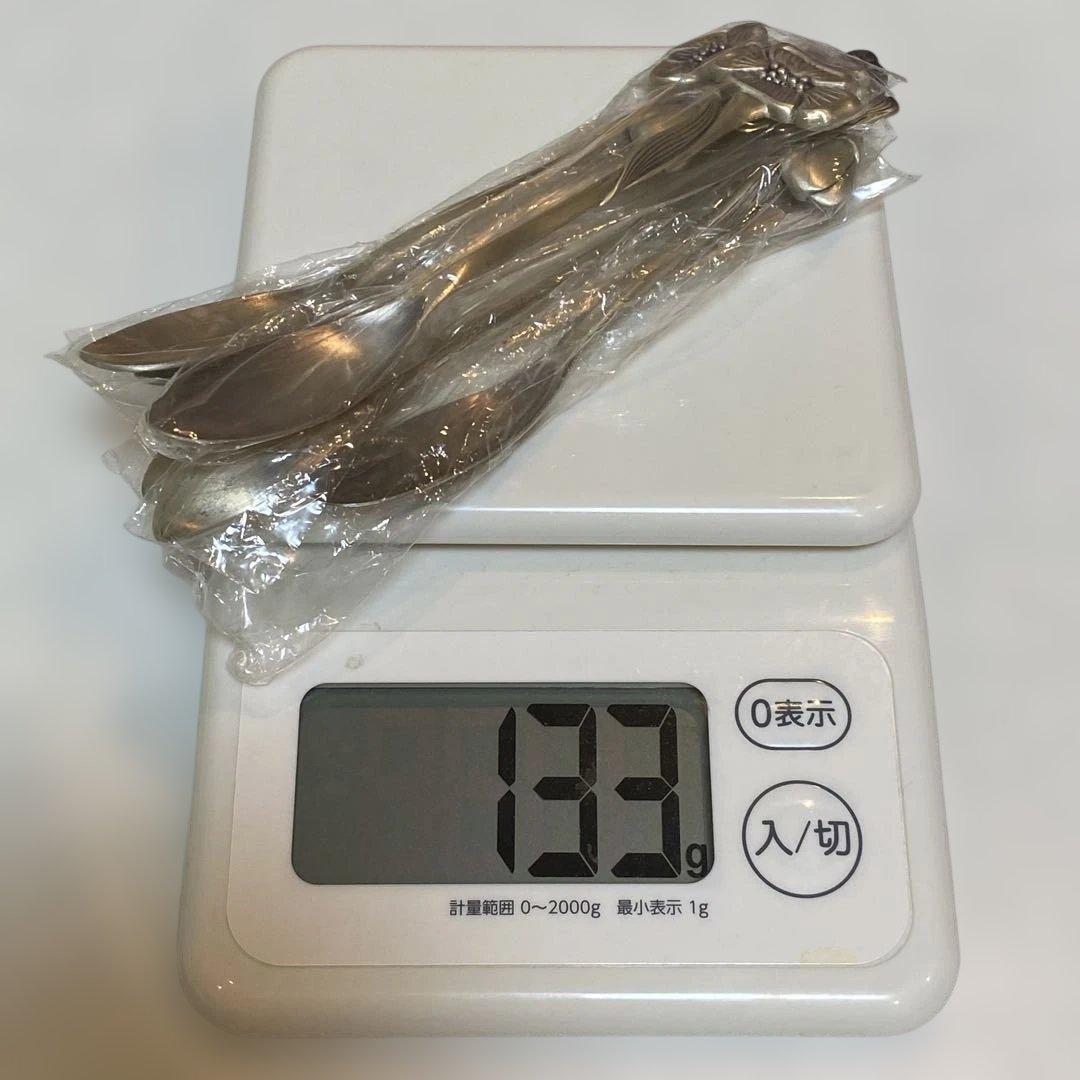 SILVER900 130g アンティーク スプーン 銀製品 シルバー900