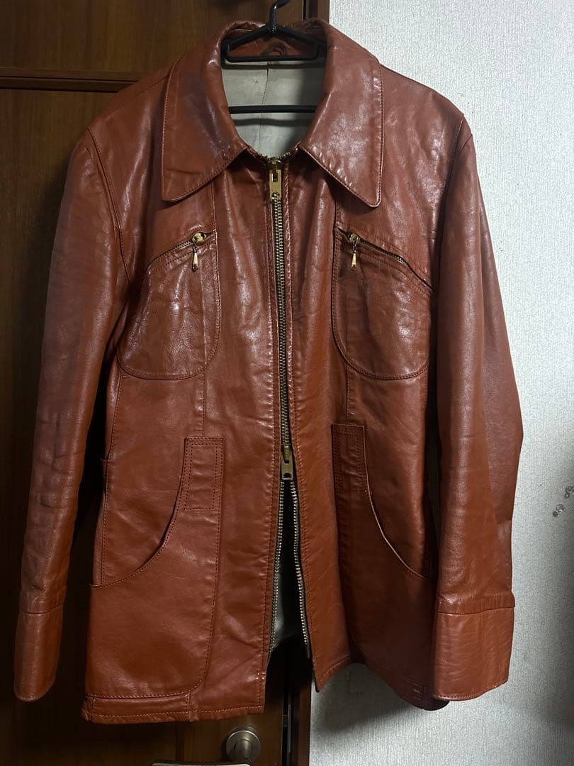 ⭐︎美品⭐︎WELLINGTON LEATHER Jacket 60s 革ジャン