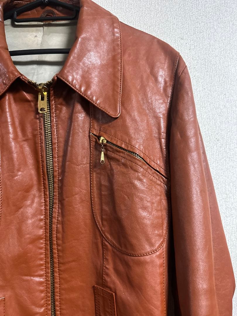 ⭐︎美品⭐︎WELLINGTON LEATHER Jacket 60s 革ジャン