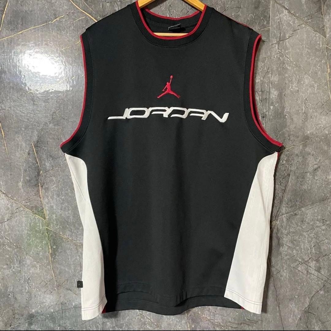 JORDAN ジョーダン 上下セット XL メンズ ノースリーブ　ハーフパンツ