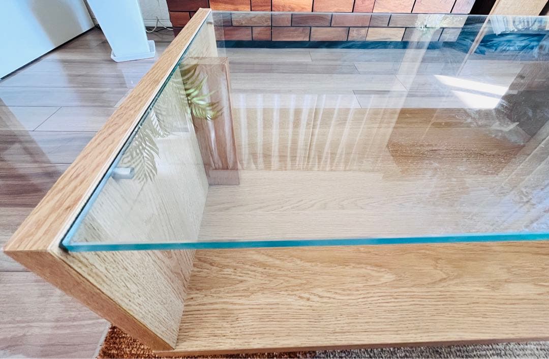 送料込み⭐︎【美品】大塚家具⭐︎木製ローテーブル110cm 、北欧風　おしゃれ