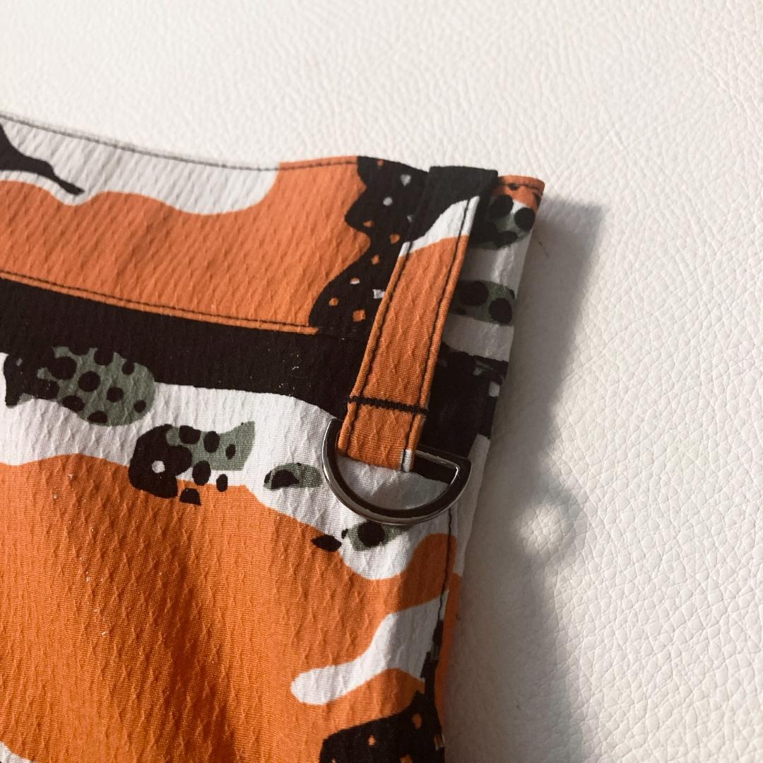 【ビッグサイズ/極美品】ラッセルノ カモフラパンツ 総柄 ゴルフ ストレッチ 7