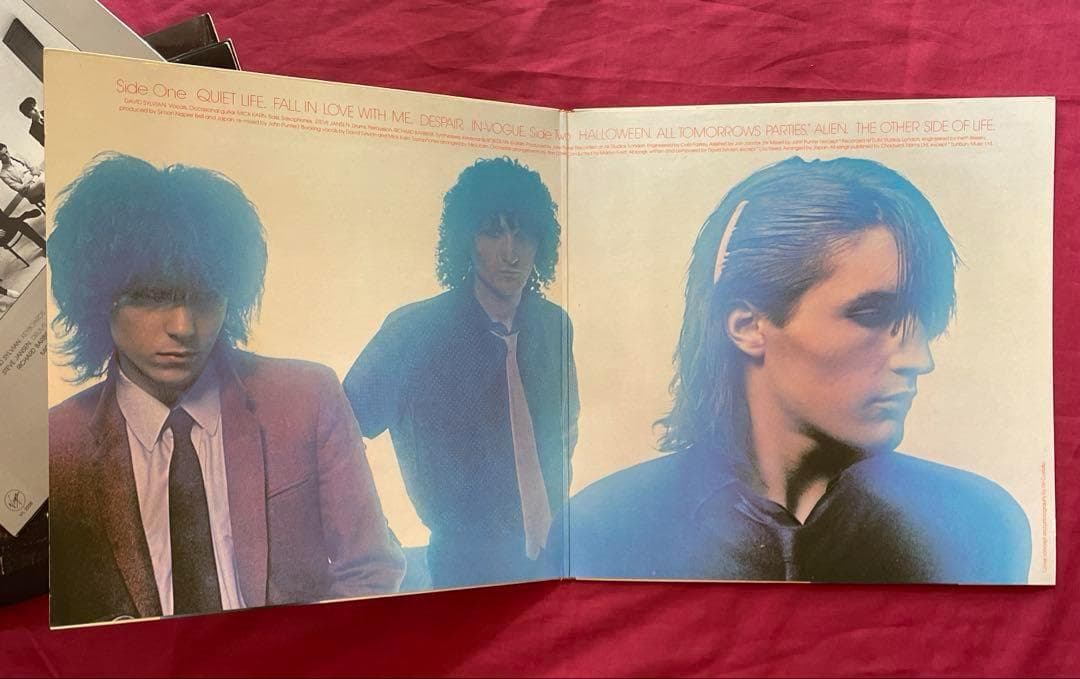 ジャパン レコード　６枚　david sylvian デヴィッド・シルヴィアン