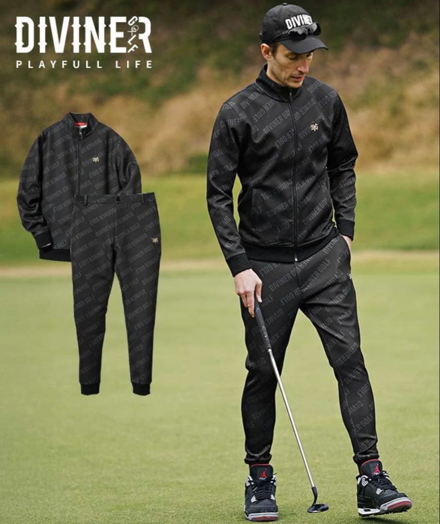 【新品】DIVINER GOLF セットアップ