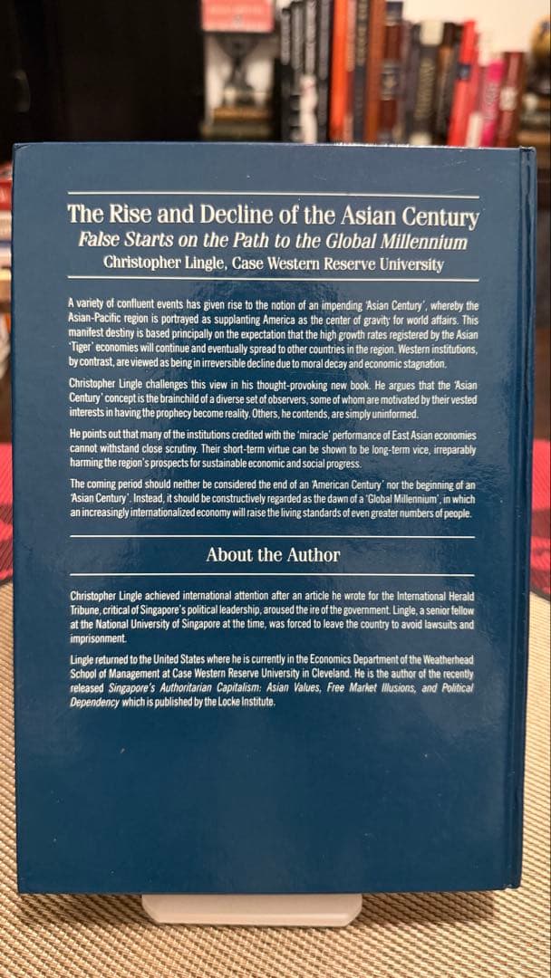 洋書 The Rise and Decline of the Asian Centur