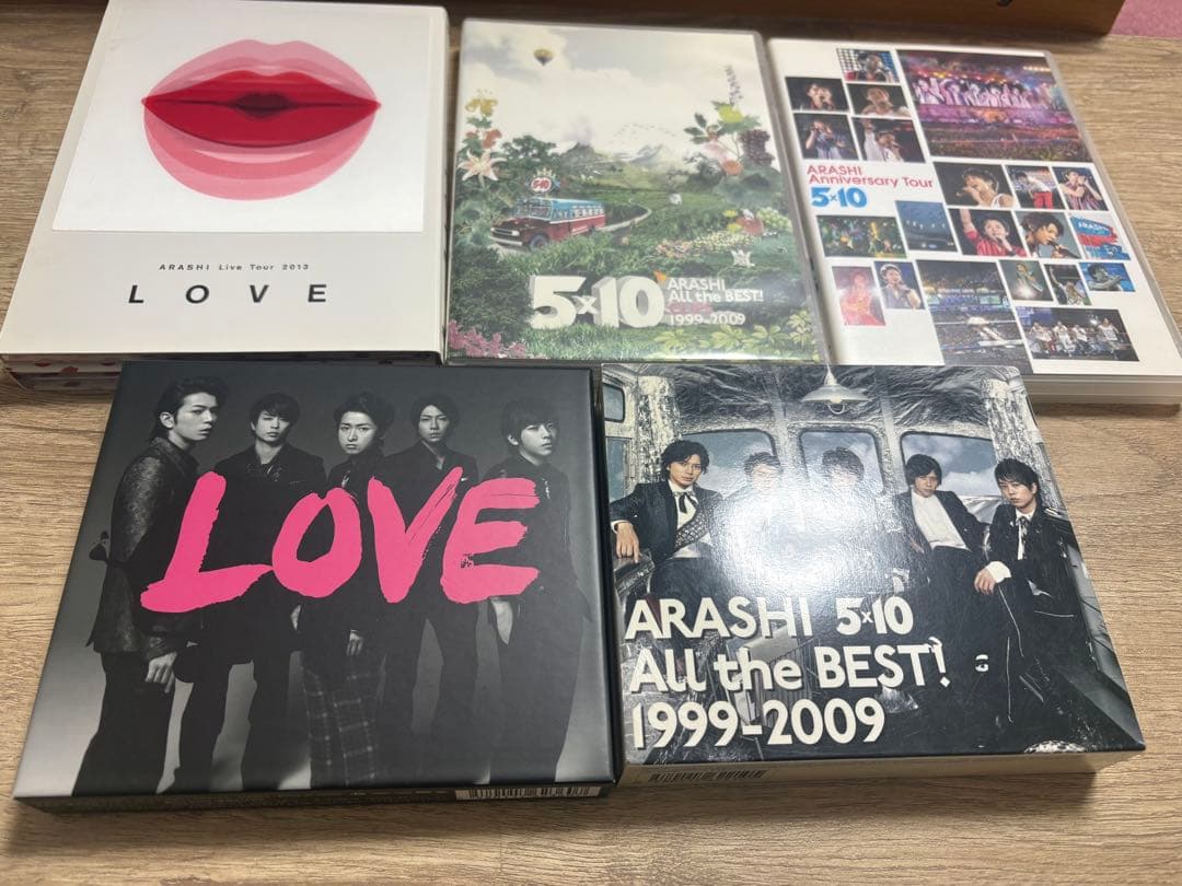 嵐 ライブDVD、アルバム 10枚まとめ売り