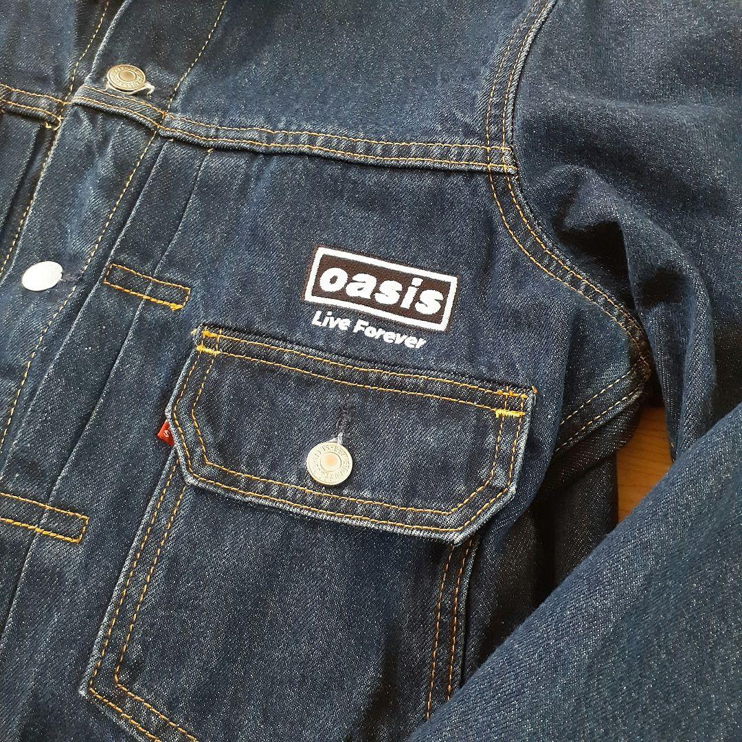 即完売　OASIS LEVI'S コラボ　ジャケット　S デニム　Gジャン