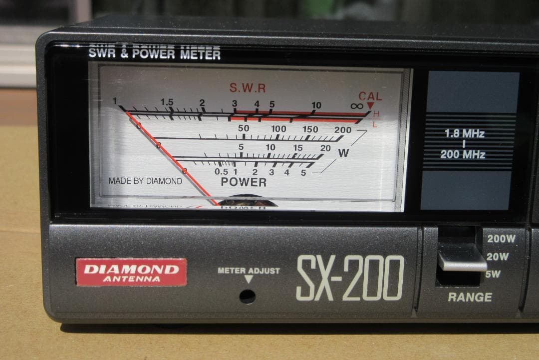 アクセサリー DIAMOND SX-200 SWR & POWER METER