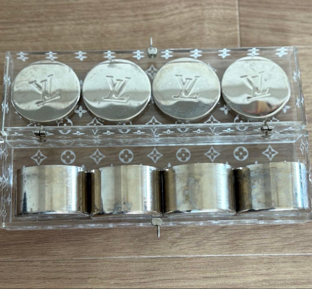 【レア】ルイ・ヴィトン クリアボックス キャンドル収納　ノベルティ非売品