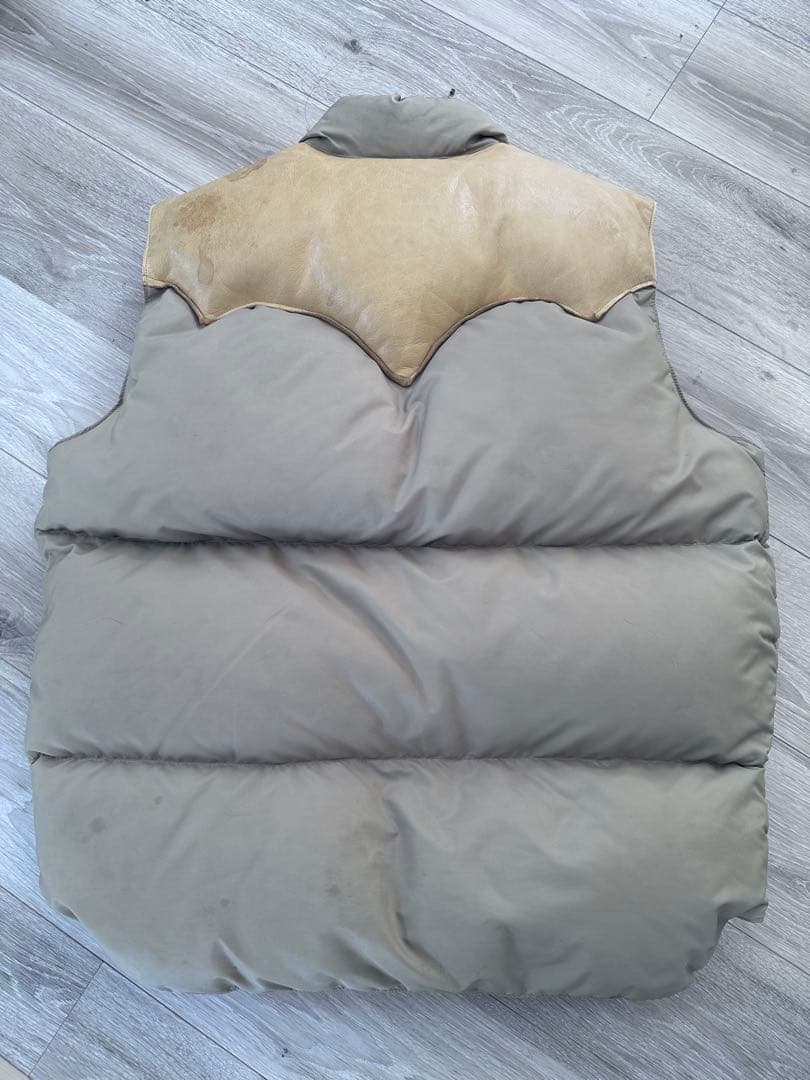 70s ロッキーマウンテン Down Vest bigsize 48