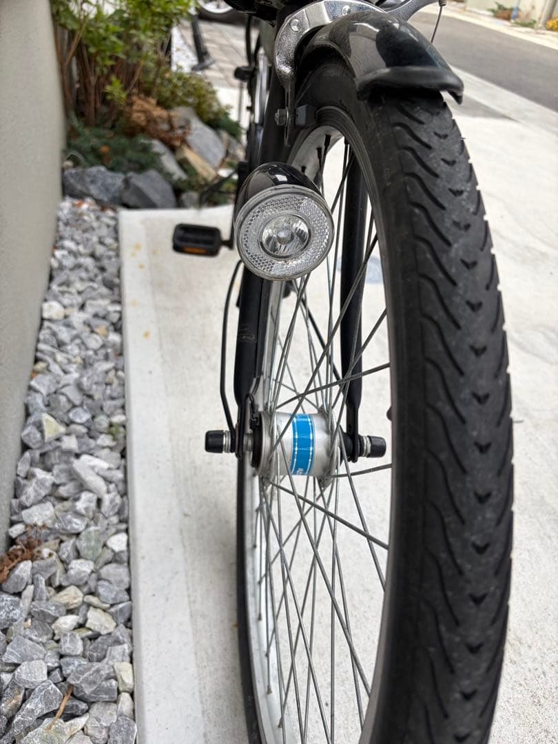 【送料別26800円】ふらっかーず　丸石サイクル 非電動自転車　3人乗り