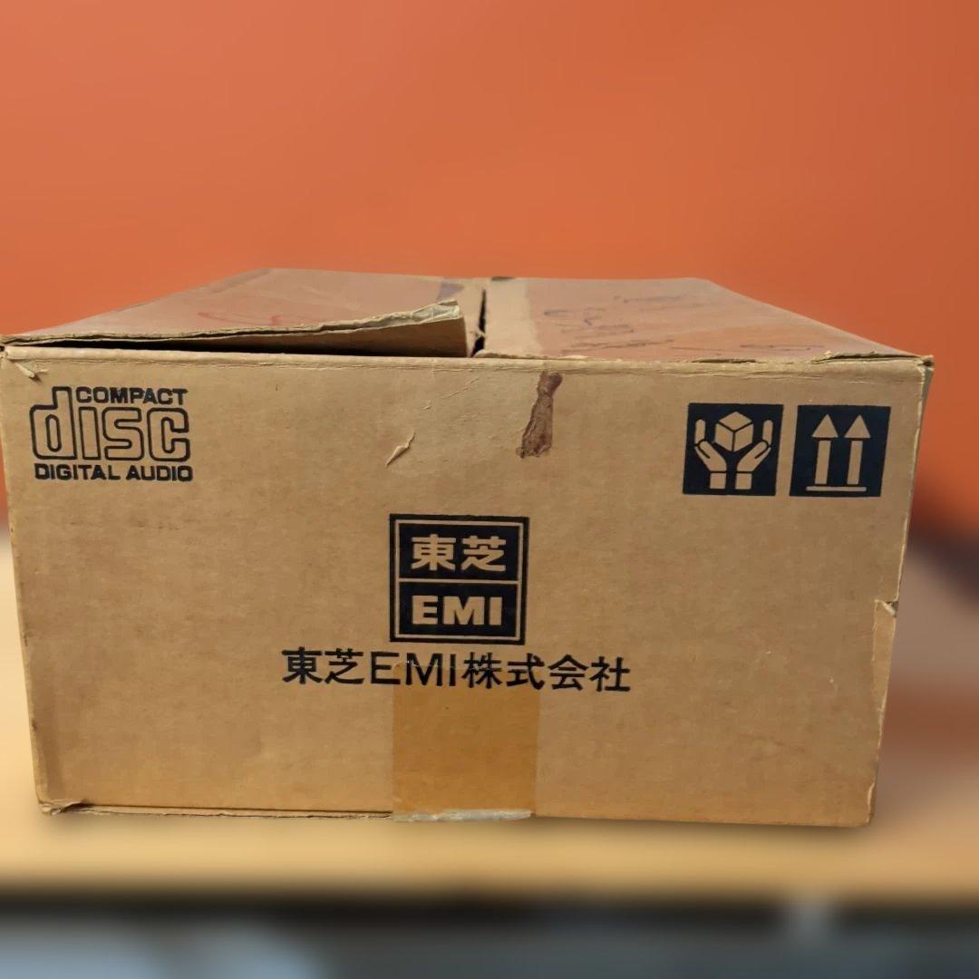 BOOWYコンプリート初回盤 入荷時の段ボール付き