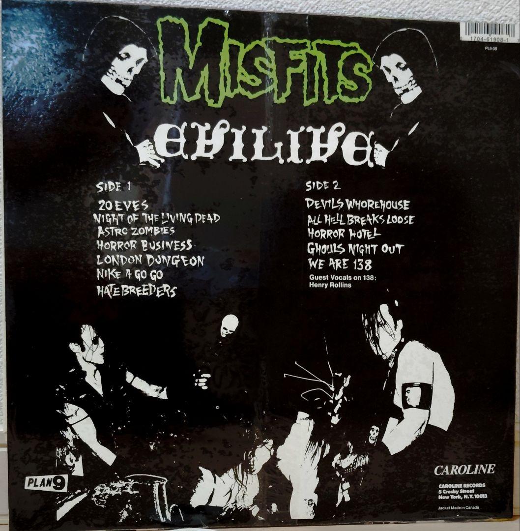 MISFITS◆EVILIVE◇Org.アナログLP