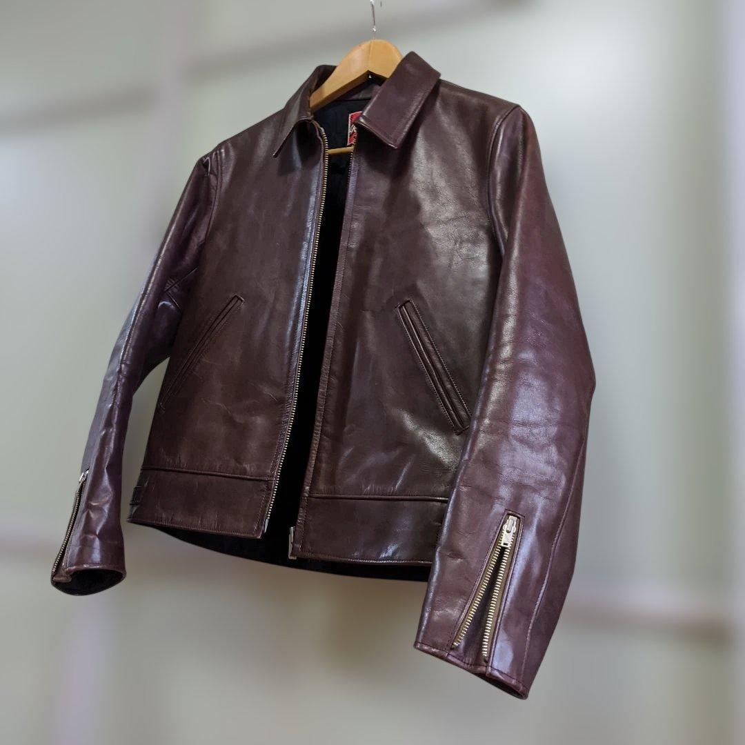 最終価格】RADIALL カウレザー ジャケット　サイズ38