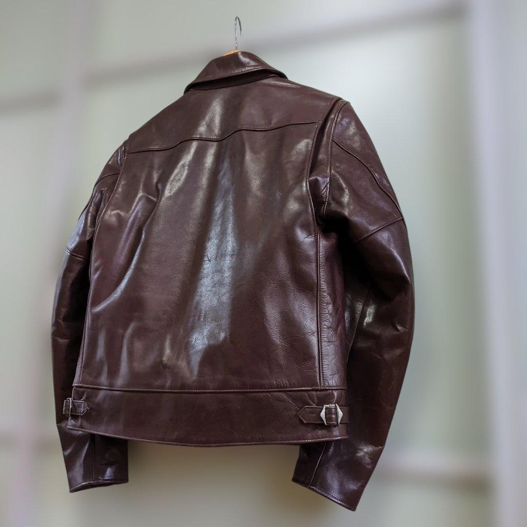 最終価格】RADIALL カウレザー ジャケット　サイズ38