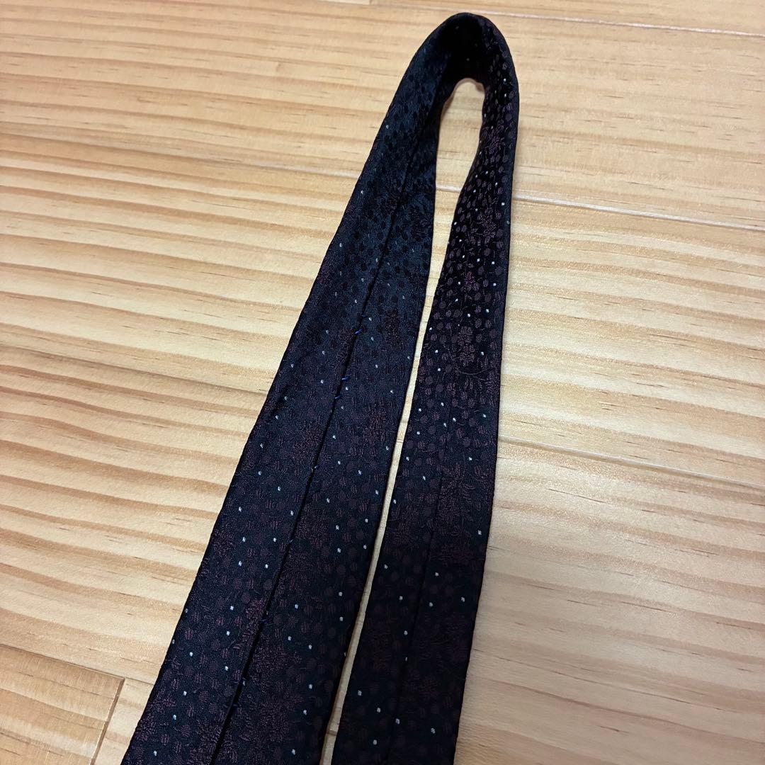 【極美品】Paul Smith ネクタイ ボタニカル 花柄 植物 高級ジャガード