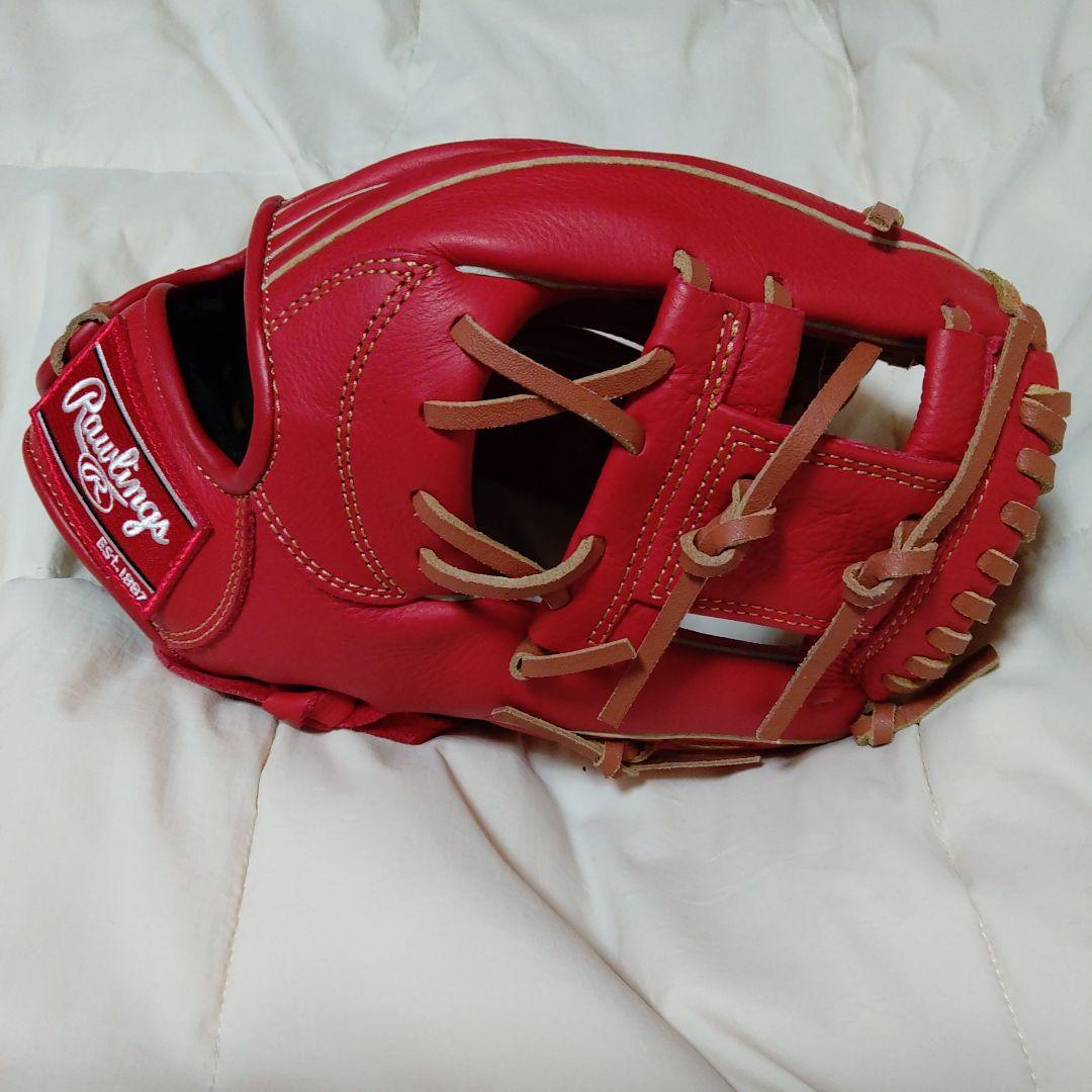 Rawlings ESL-1897 レッドグローブ軟式オ-ルラウンド大人用