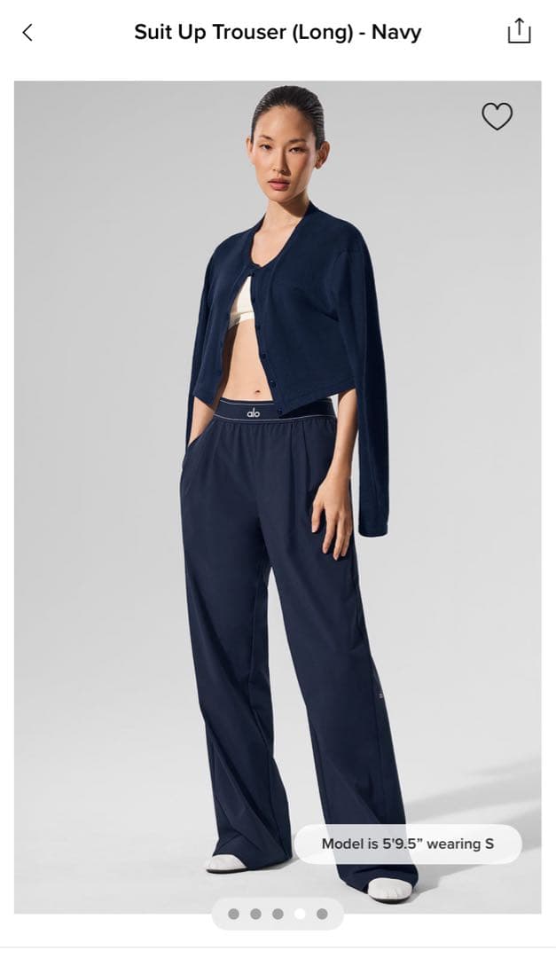 ウォーキング・ランニングウェア Alo Yoga Suit Up Trouser (regular)