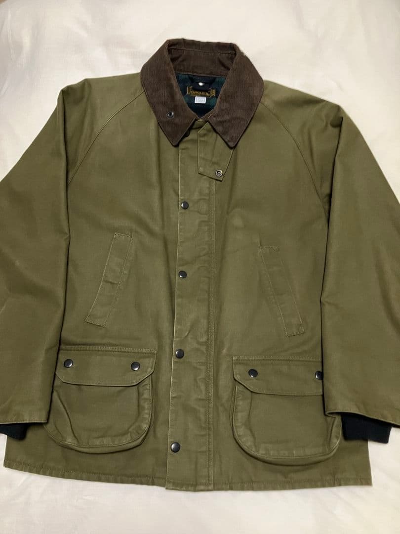 3末迄値下　ORGUEIL　ワーカーズジャケット　OR-4217　グリーン　L