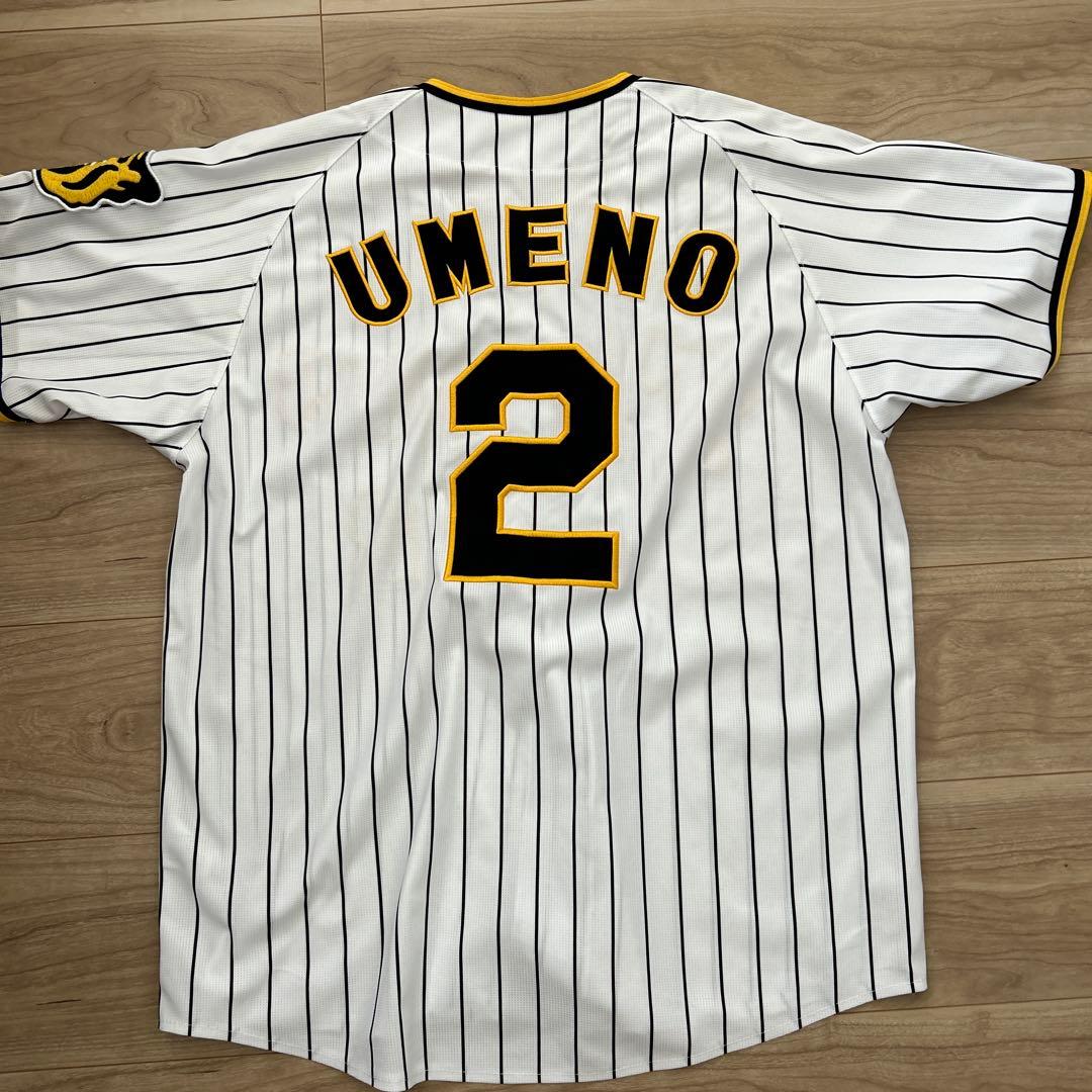 限定値下げ阪神タイガースユニフォーム梅野Ｍサイズ