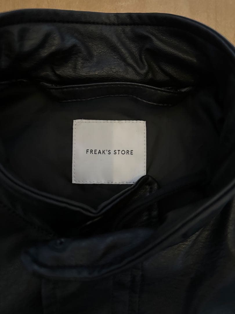 FREAK'S STORE 合皮レザージャケット Lサイズ
