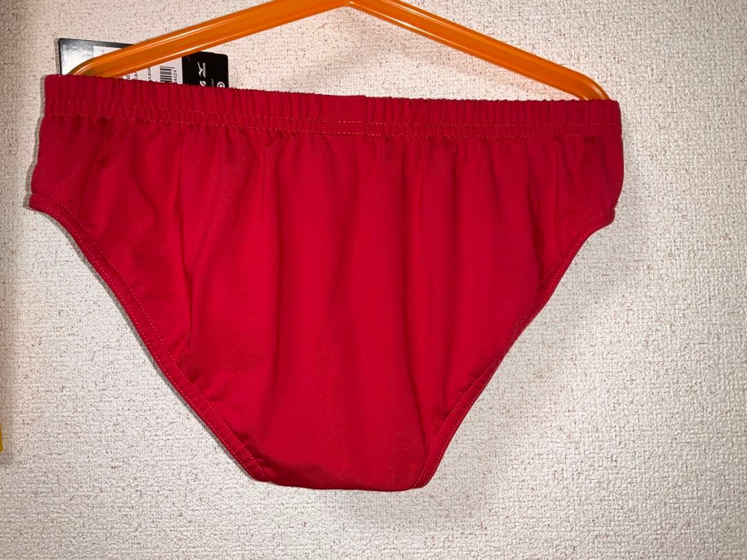 【新モデル】 MIZUNO ハイレグレーシングブルマ(赤XLサイズ)