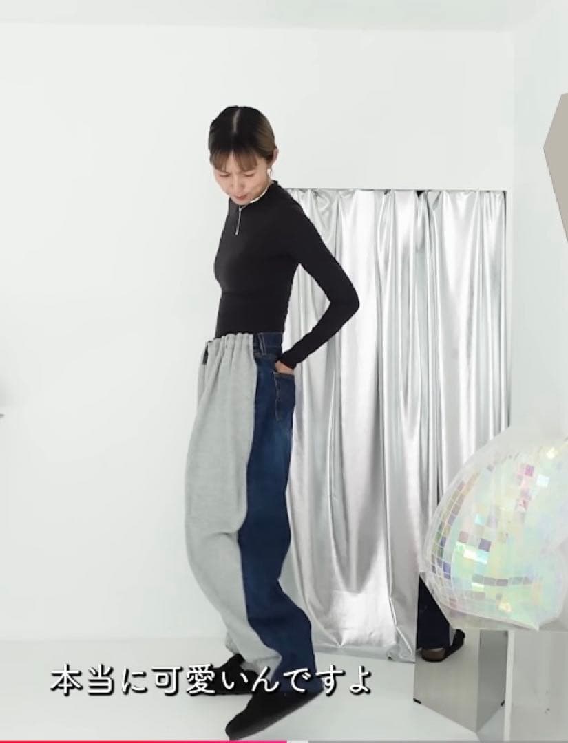 期間限定販売 BLESS × NIKE コラボデニムパンツ
