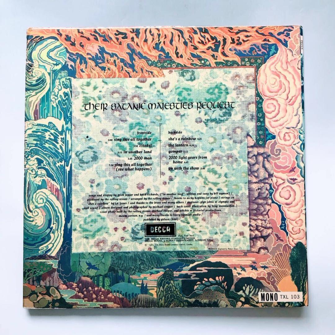 #3857【希少1stプレス盤】ローリングストーンズ LPレコード オリジナル